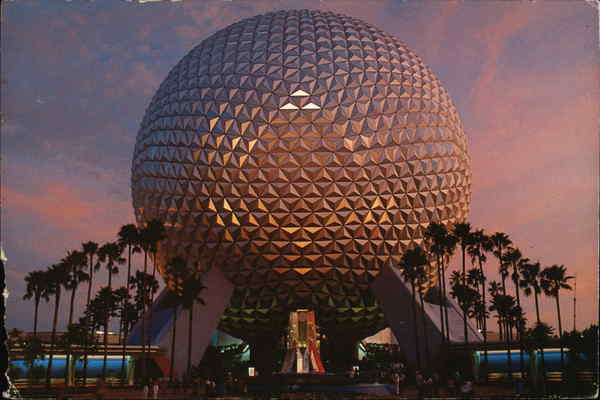 Spaceship Earth Orlando Florida Disney
