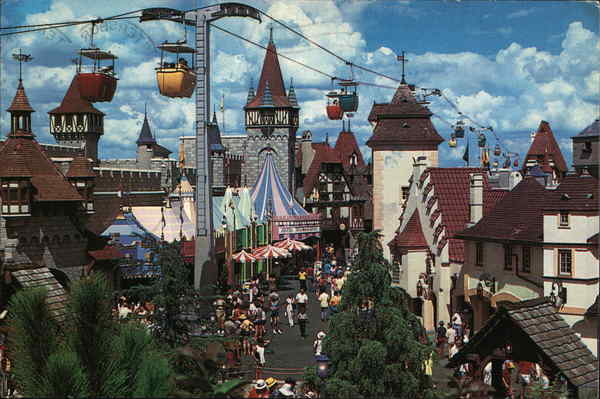 Skyway over Fantasyland Disney