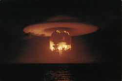 Hydrogen Bomb Test, (Romeo) March 26, 1954 Military