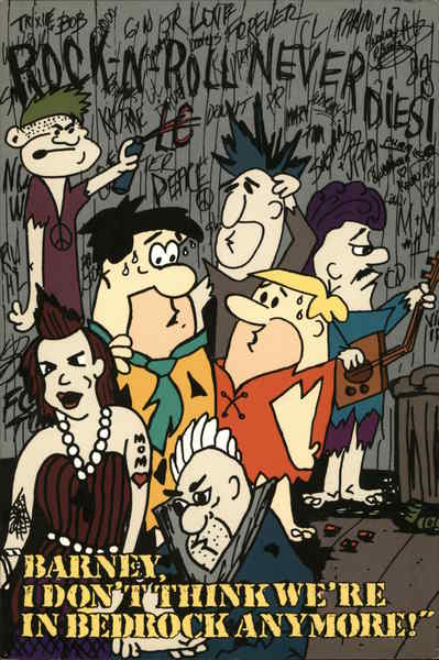 Barney, I Don't Think We're in Bedrock Anymore! Cartoons