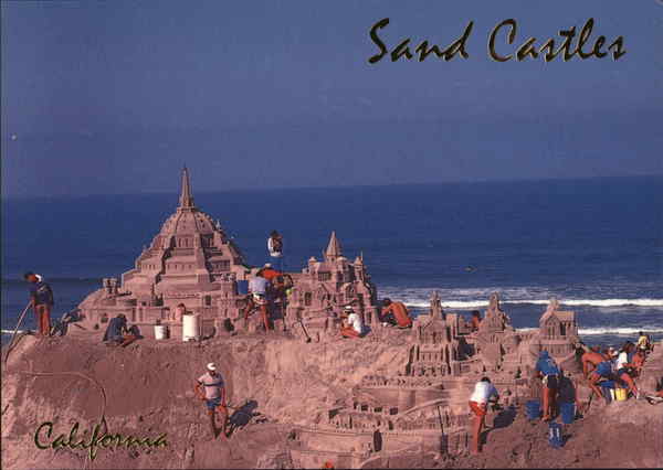 Sand Castles California