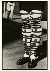 Super Funky Legs, 1988 Photographic Art Postcard Postcard Postcard