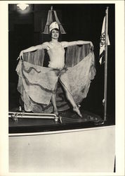 Ms. Mirian Marmein, the "Spirit of the Motor Boat Show" Postcard