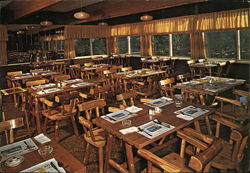 Magnetic Hill, Restaurant Interior Postcard