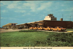 James M. Cox Municipal Airport Terminal Dayton, OH Postcard Postcard Postcard