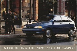Ford 1994 Aspire Cars Postcard Postcard 