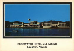 Edgewater Hotel and Casino Postcard