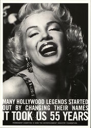 Marilyn Monroe Postcard