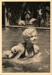 Jayne Mansfield Postcard