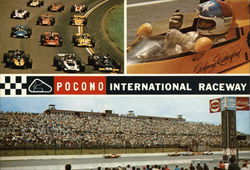 Pocono International Raceway Long Pond, PA Postcard Postcard Postcard