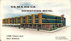 Tamanaca Downtown Motel New Orleans, LA Postcard Postcard Postcard