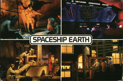 Spaceship Earth - Epcot Center Postcard