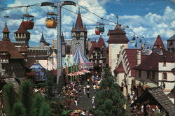 Skyway over Fantasyland Postcard