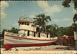 S. S. Hurricane Camille Tugboat Gulfport, MS Postcard Postcard Postcard