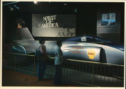 Spirit of America, Museum of Science and Industry Postcard