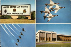 Nellis Air Force Base Postcard