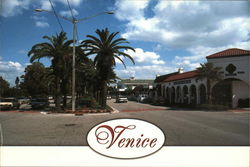 Street Scene Venice, FL Postcard Postcard Postcard