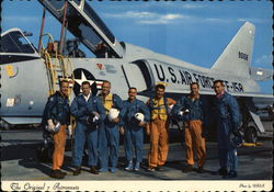John F. Kennedy Space Center N.A.S.A. - The Original Astronauts Postcard