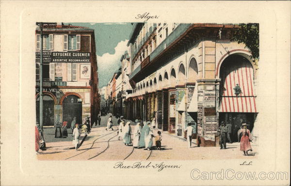 Rue Bab Azoun Algiers Algeria Africa