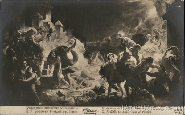 Musee russe de L'empereur Alexandre III: C. Brulloff Le dernier jour de Pompei