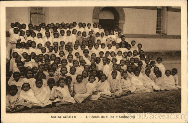 madagascar - A l'école de filles d'Ambositra Africa