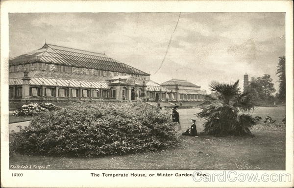 Kew Gardens - The Temperate House or Winter Garden London England