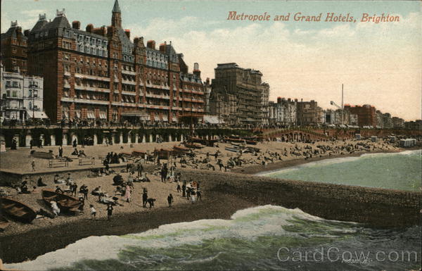 Metropole and Grand Hotels Brighton England Sussex