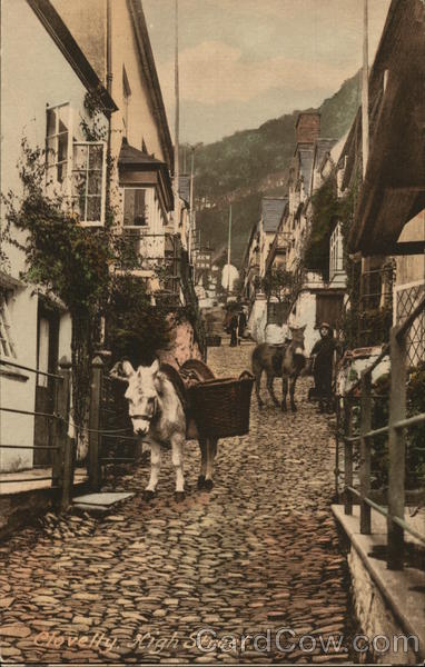 High Street Clovelly England