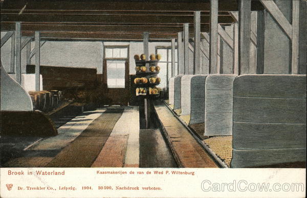 Broek in Waterland - Kaasmakerijen de Van de Wed P. Wiltenburg Netherlands
