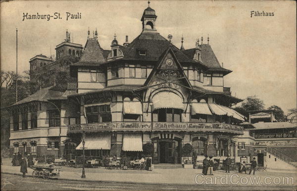 Hamburg - St. Paul. Fahraus Germany