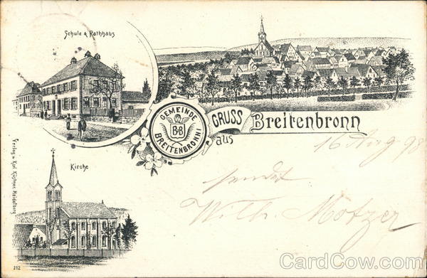 Gruss aus Breitenbronn Dinkelscherben Germany