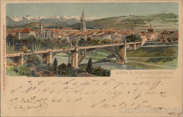 View of Bern Switzerland