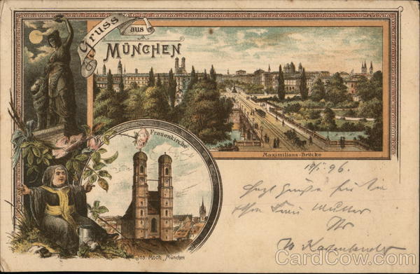 Gruss aus Munchen Munich Germany