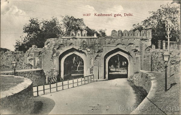 Kashmeeri Gate Delhi India