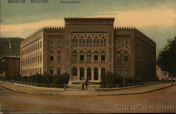 Obergymnasium Mostar Bosnia and Herzegovina Eastern Europe