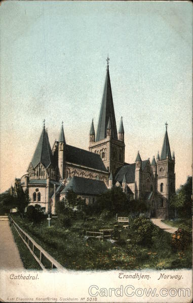 Cathedral. Trondheim. Norway.