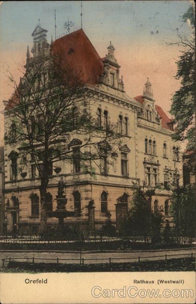 Rathaus (Westwall) Krefeld Germany