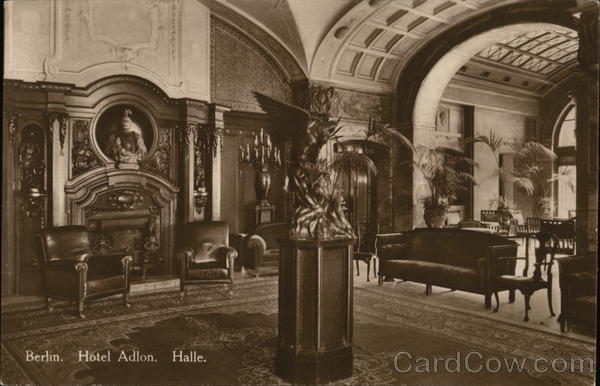 Berlin. Hotel Adlon. Halle Germany
