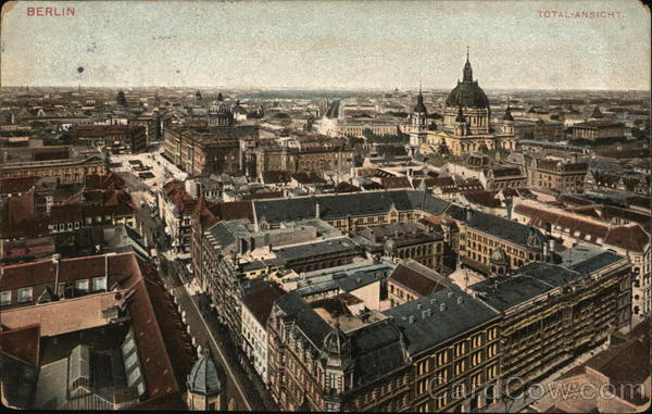 View of City Berlin Germany