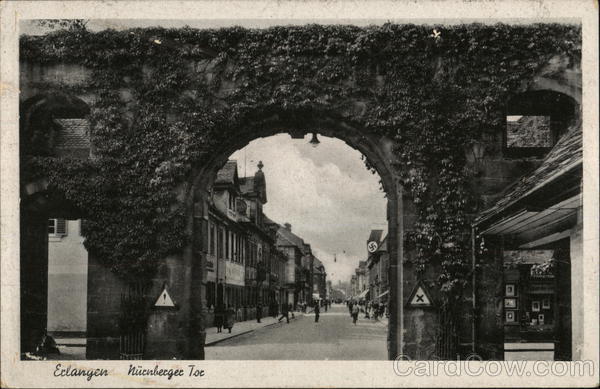 Nurnberger Tor Erlangen Germany