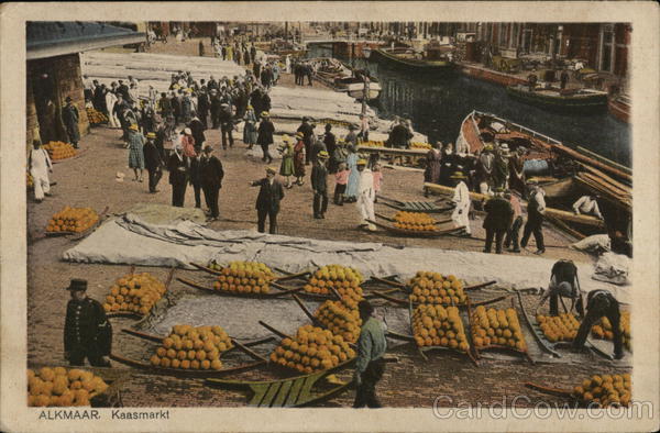 ALKMAAR, Kaasmarkt Netherlands