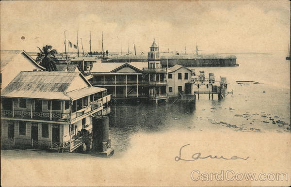 Seaside Scene Colombia South America