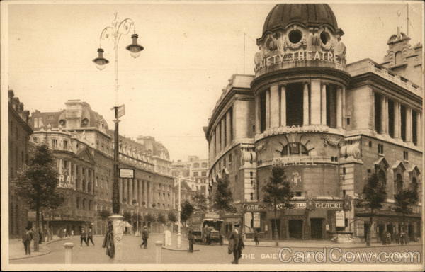 The Gaiety Theatre & Aldwych London England