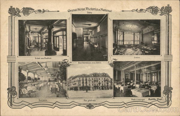 Grand Hotel Victoria et National Basel Switzerland