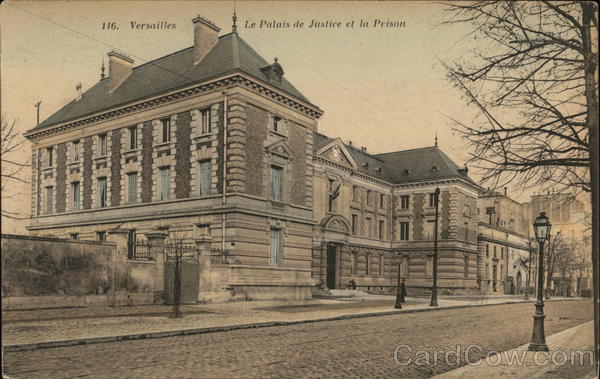 Le Palais de Justice et la Prison Versailles France