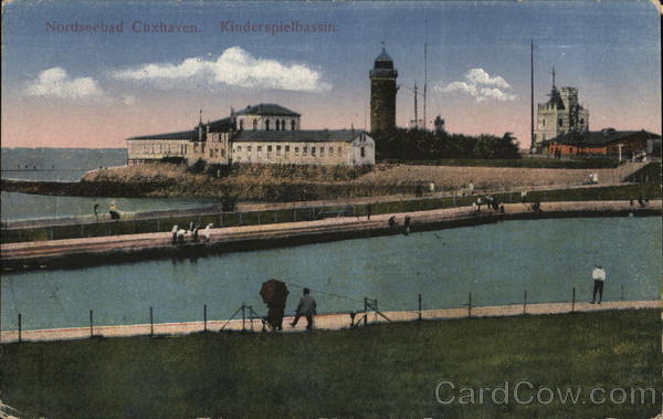 Nordseebad Cuxhaven. Kinderspielbassin HAmburg Germany