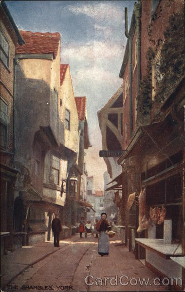 The Shambles York England Yorkshire