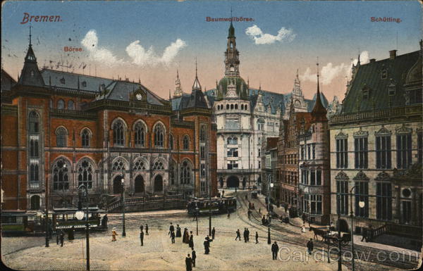 Borse, Baumwallborse and Schutting Bremen Germany