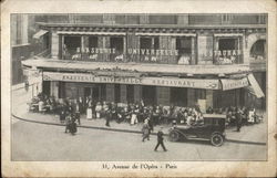 31, Avenue de l'opera - Paris Postcard