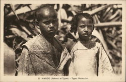 Maroc (Scenes et Types) - Types Marocains Postcard